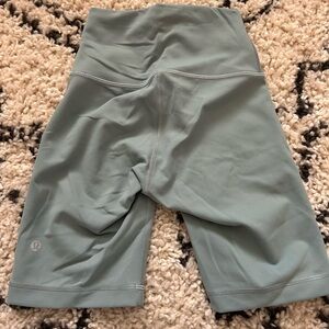 Lululemon Wunder Train shorts, 6 in inseam, crater blue size 0; great condition